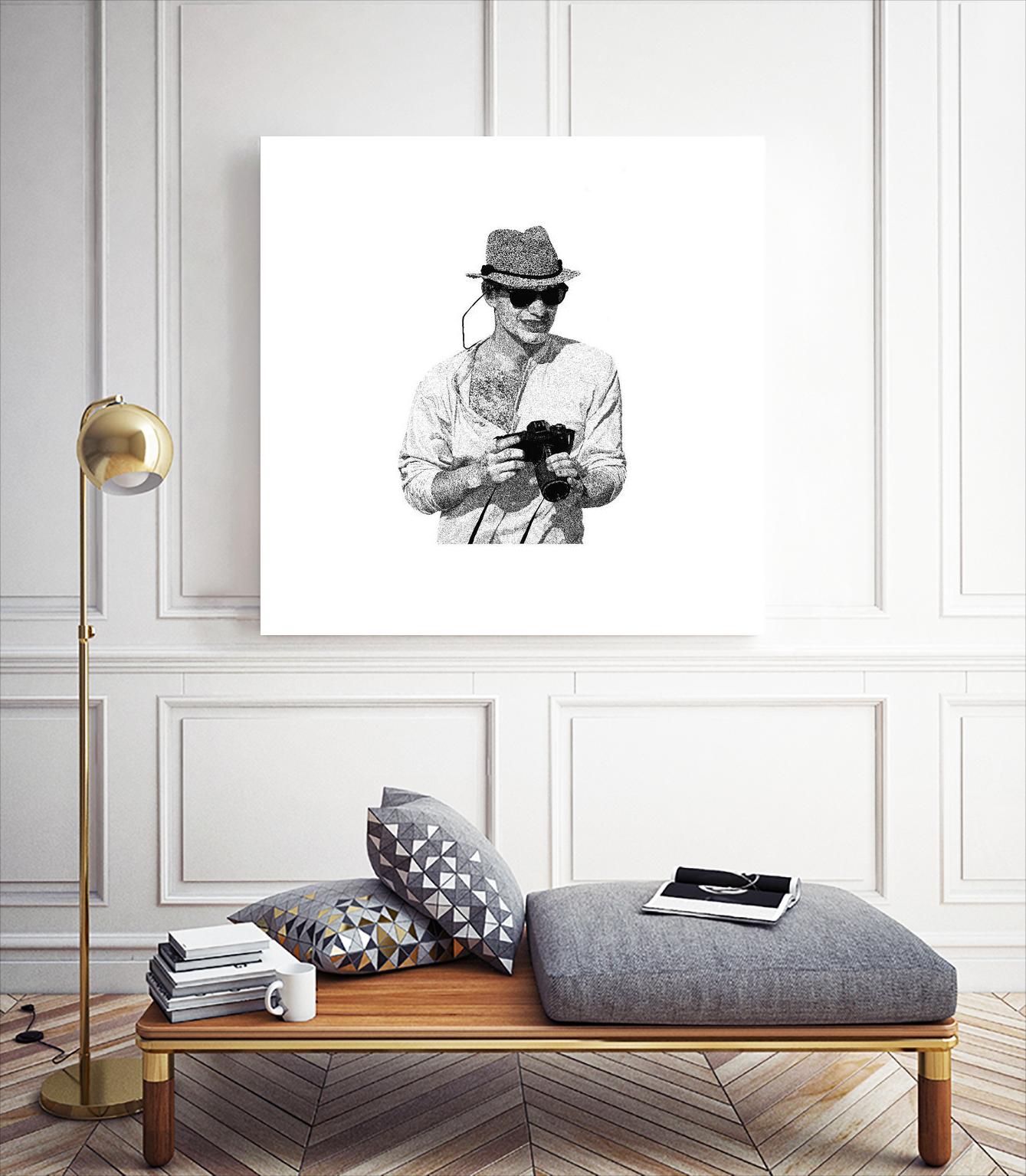 Adjustments by Gill Alexander on GIANT ART - white black & white photograph