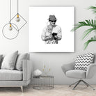 Adjustments by Gill Alexander on GIANT ART - white black & white photograph