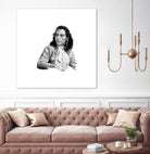 Reception by Gill Alexander on GIANT ART - white men and women