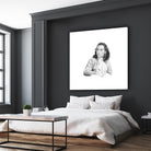 Reception by Gill Alexander on GIANT ART - white men and women