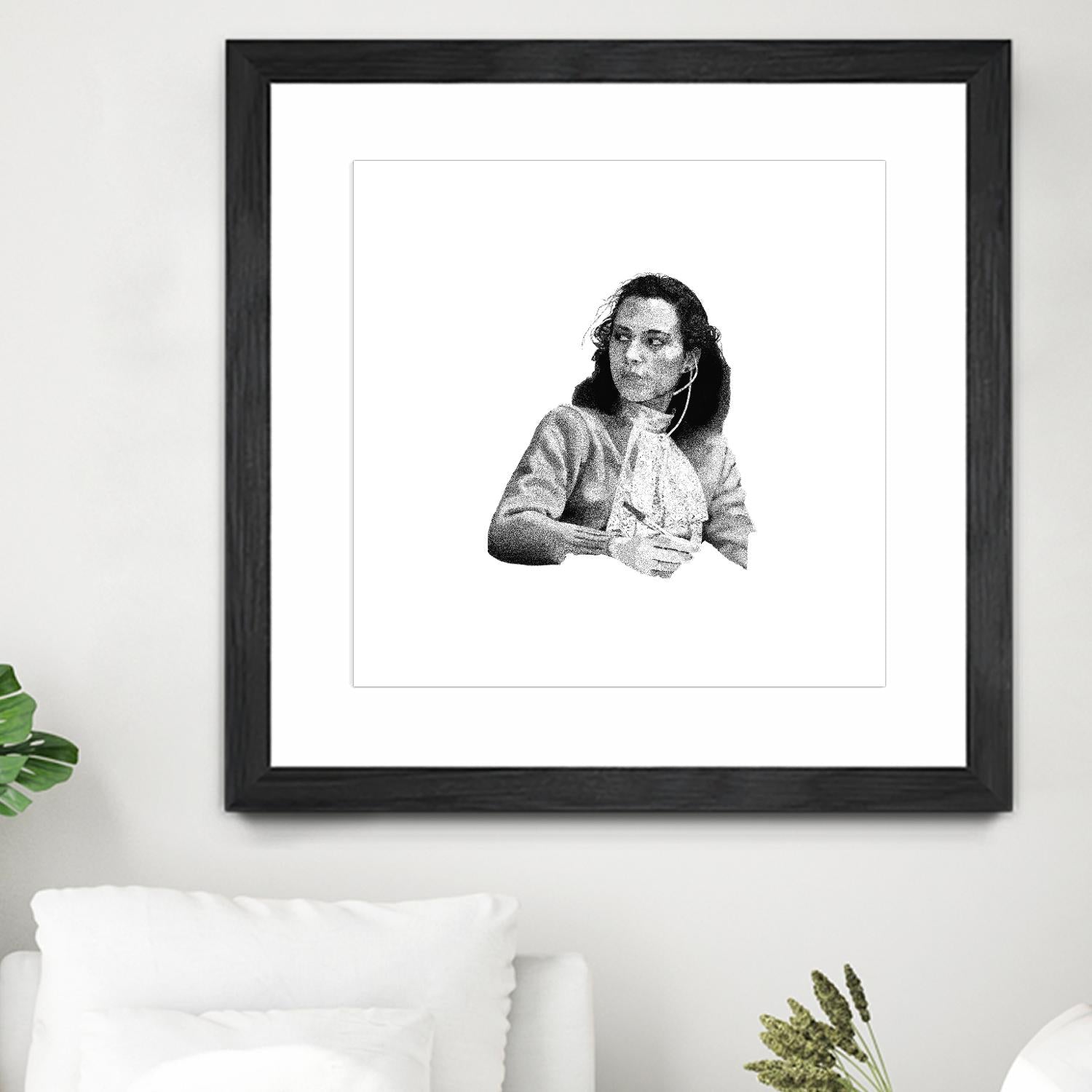 Reception by Gill Alexander on GIANT ART - white men and women