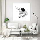 Rejection by Gill Alexander on GIANT ART - white black & white