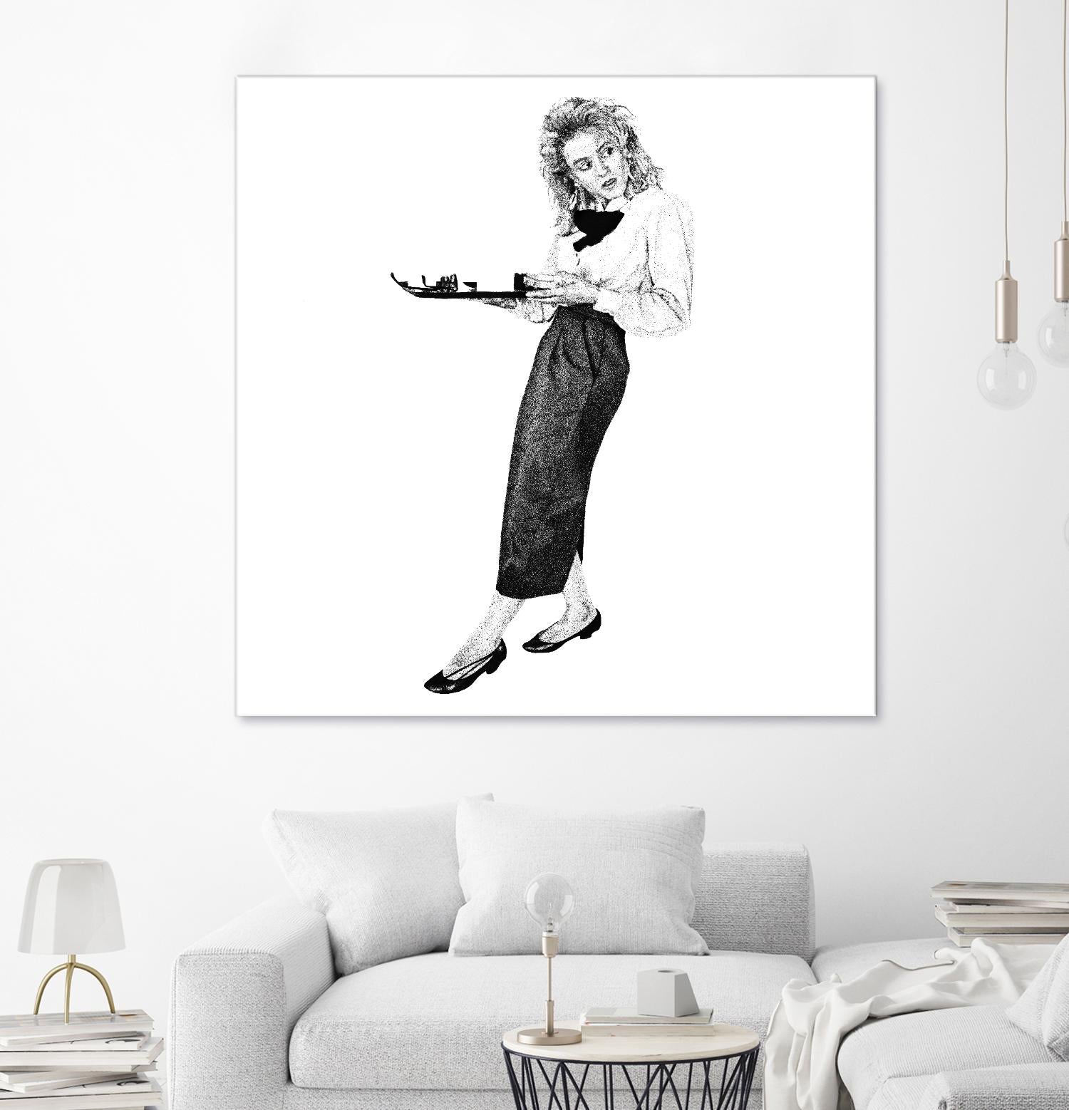 Burdens by Gill Alexander on GIANT ART - white men and women