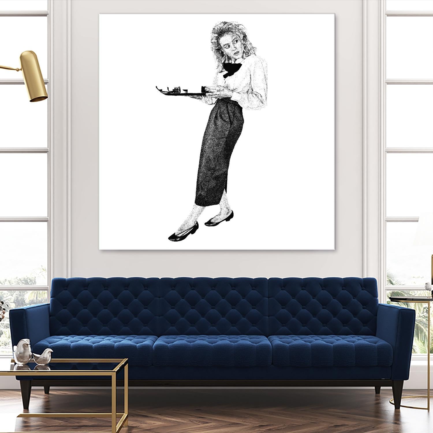 Burdens by Gill Alexander on GIANT ART - white men and women