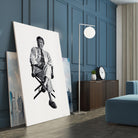 Periwinkle by Gill Alexander on GIANT ART - white men and women