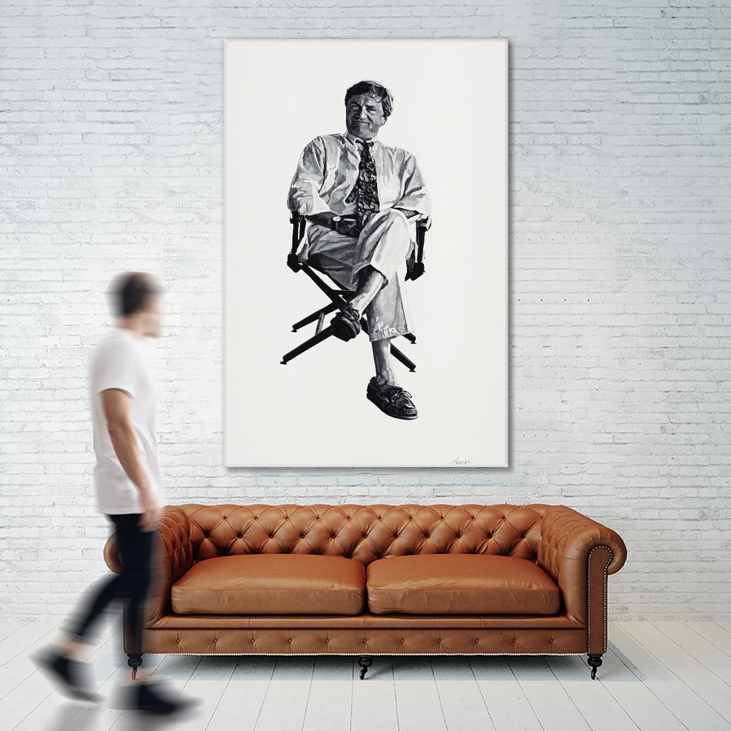 Periwinkle by Gill Alexander on GIANT ART - white men and women