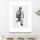 Periwinkle by Gill Alexander on GIANT ART - white black & white homme