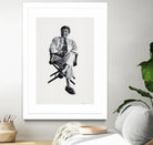 Periwinkle by Gill Alexander on GIANT ART - white black & white homme