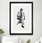 Periwinkle by Gill Alexander on GIANT ART - white black & white homme