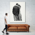 Peter & Rebecca by Gill Alexander on GIANT ART - white men and women