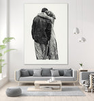 Peter & Rebecca by Gill Alexander on GIANT ART - white men and women