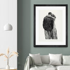 Peter & Rebecca by Gill Alexander on GIANT ART - white black & white couple