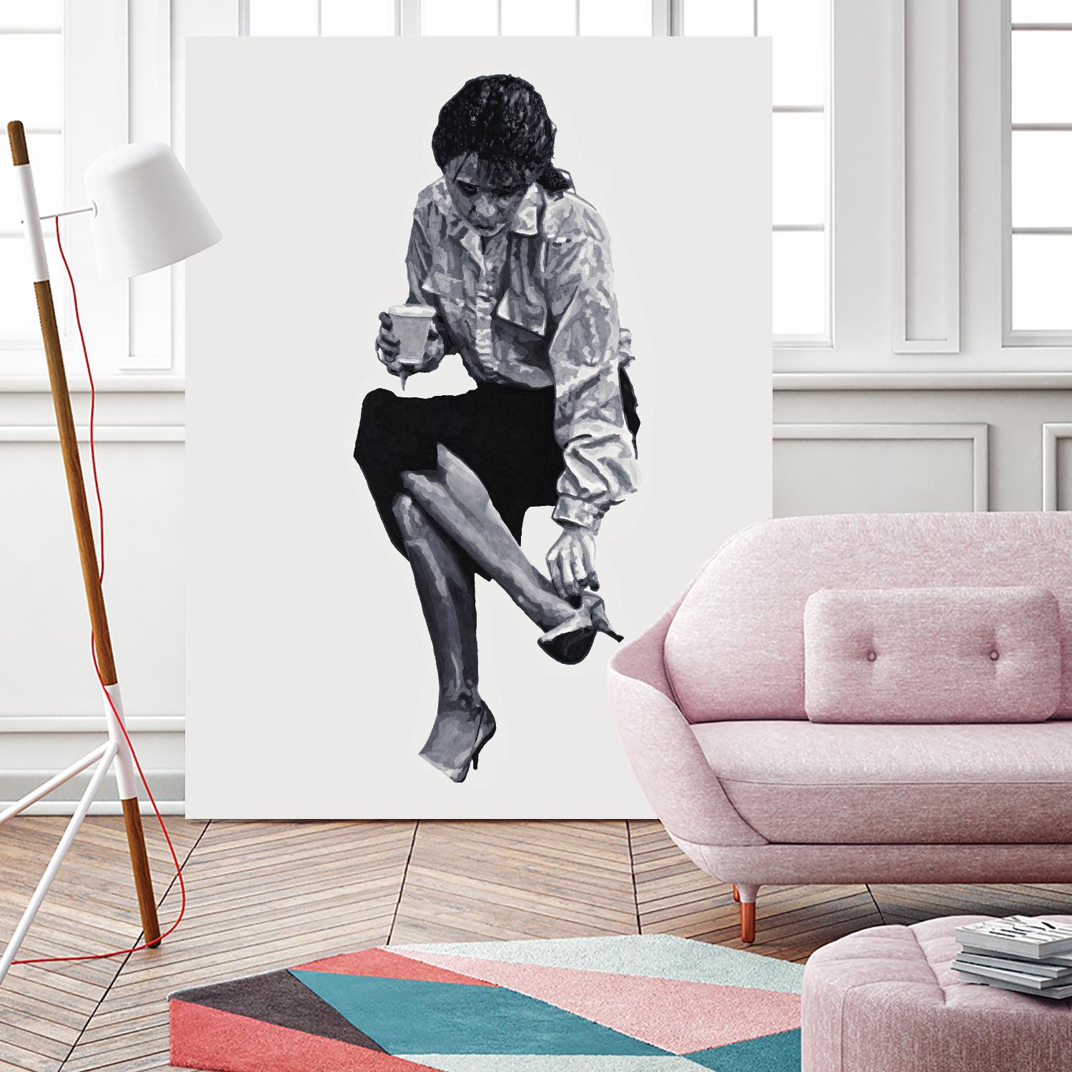 Annie by Gill Alexander on GIANT ART - white men and women