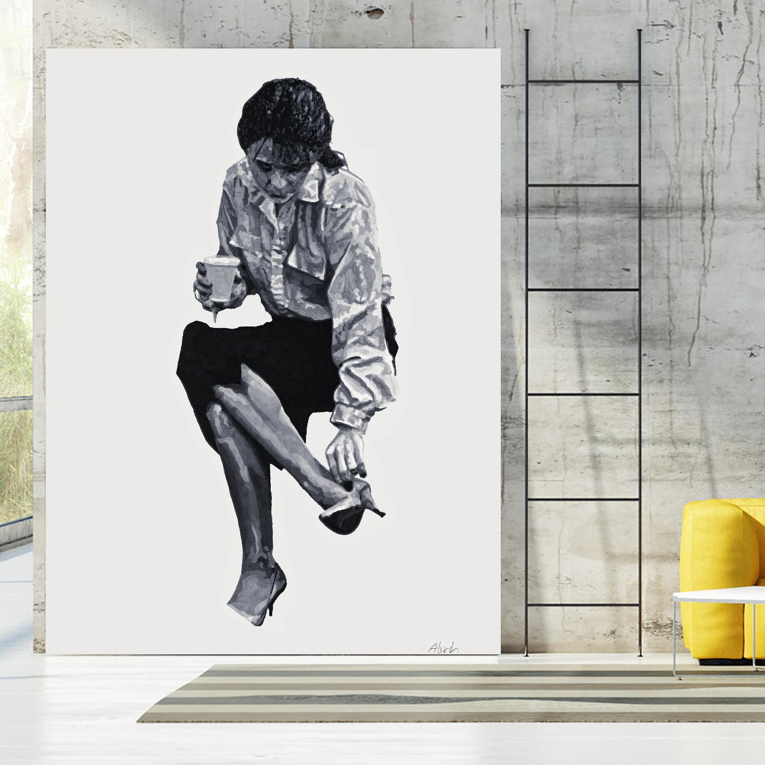 Annie by Gill Alexander on GIANT ART - white men and women