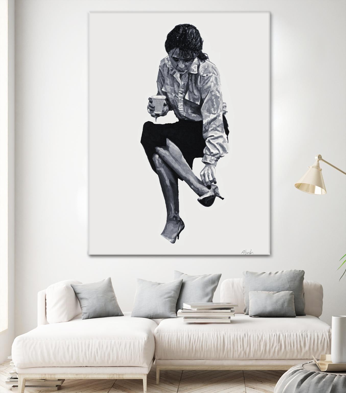 Annie by Gill Alexander on GIANT ART - white men and women