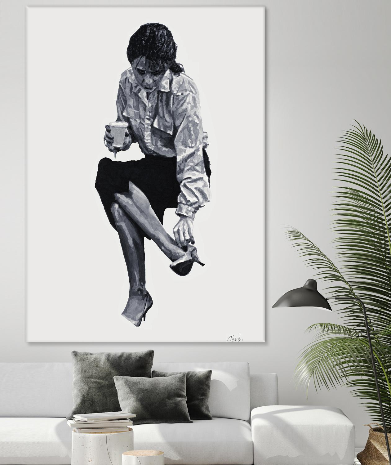 Annie by Gill Alexander on GIANT ART - white men and women