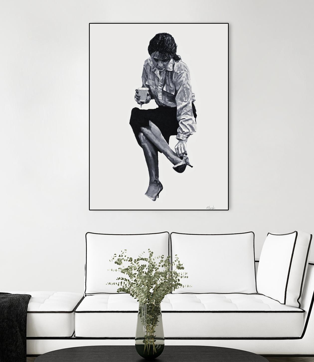 Annie by Gill Alexander on GIANT ART - white men and women