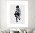 Annie by Gill Alexander on GIANT ART - white black & white woman