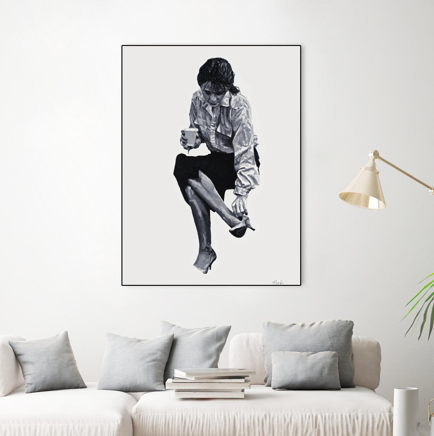 Annie by Gill Alexander on GIANT ART - white men and women