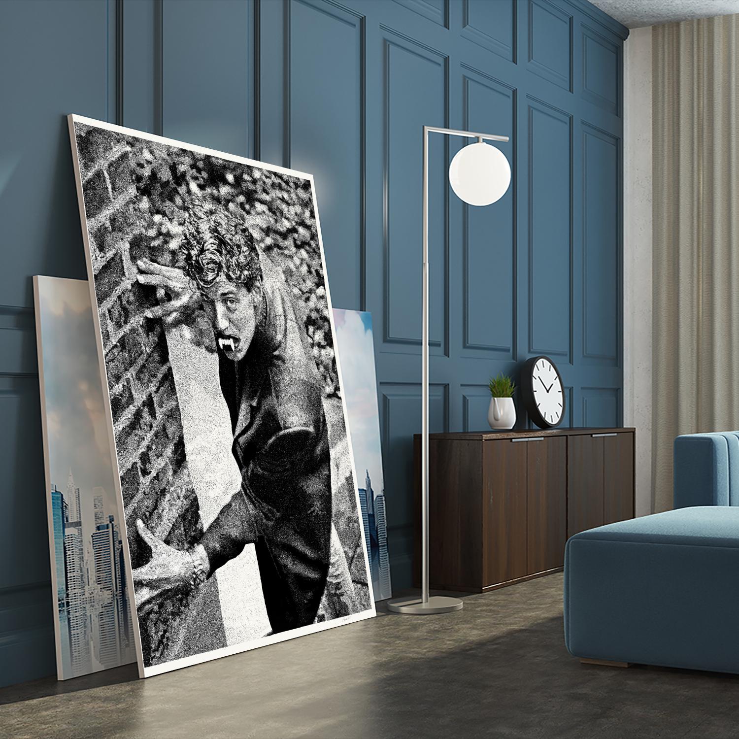 Halloween by Gill Alexander on GIANT ART - white men and women