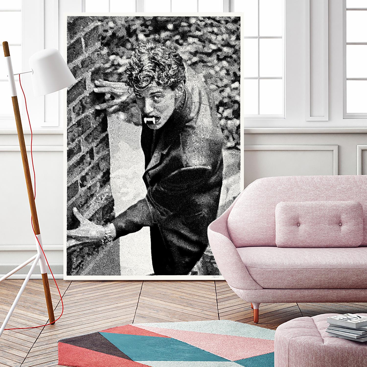 Halloween by Gill Alexander on GIANT ART - white men and women