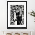 Halloween by Gill Alexander on GIANT ART - white black & white vampire