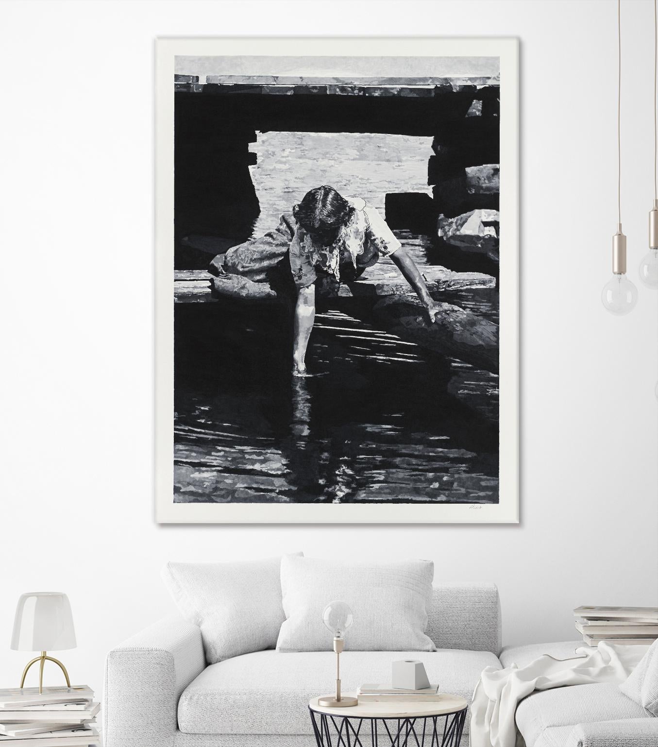 Helen 1914 Pastiche by Gill Alexander on GIANT ART - white men and women