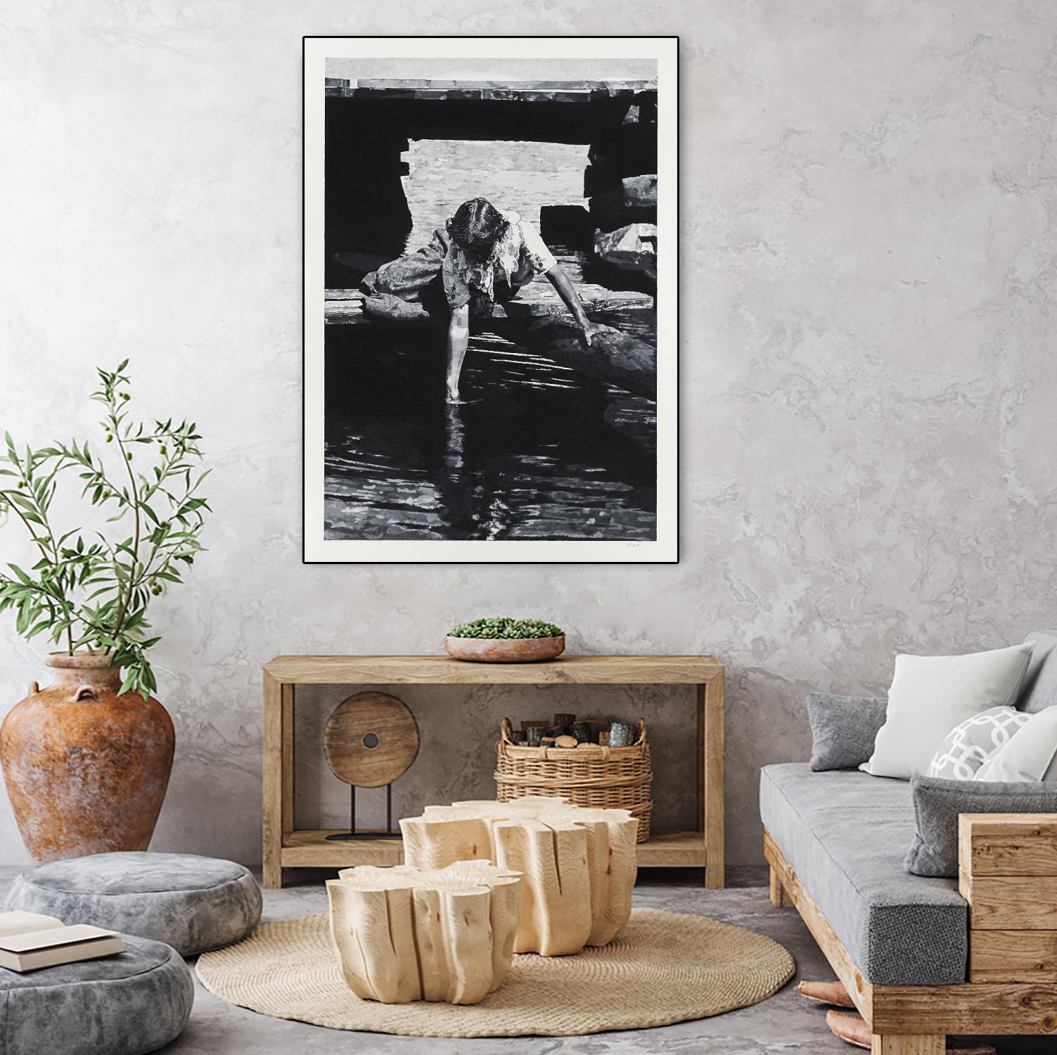 Helen 1914 Pastiche by Gill Alexander on GIANT ART - white men and women