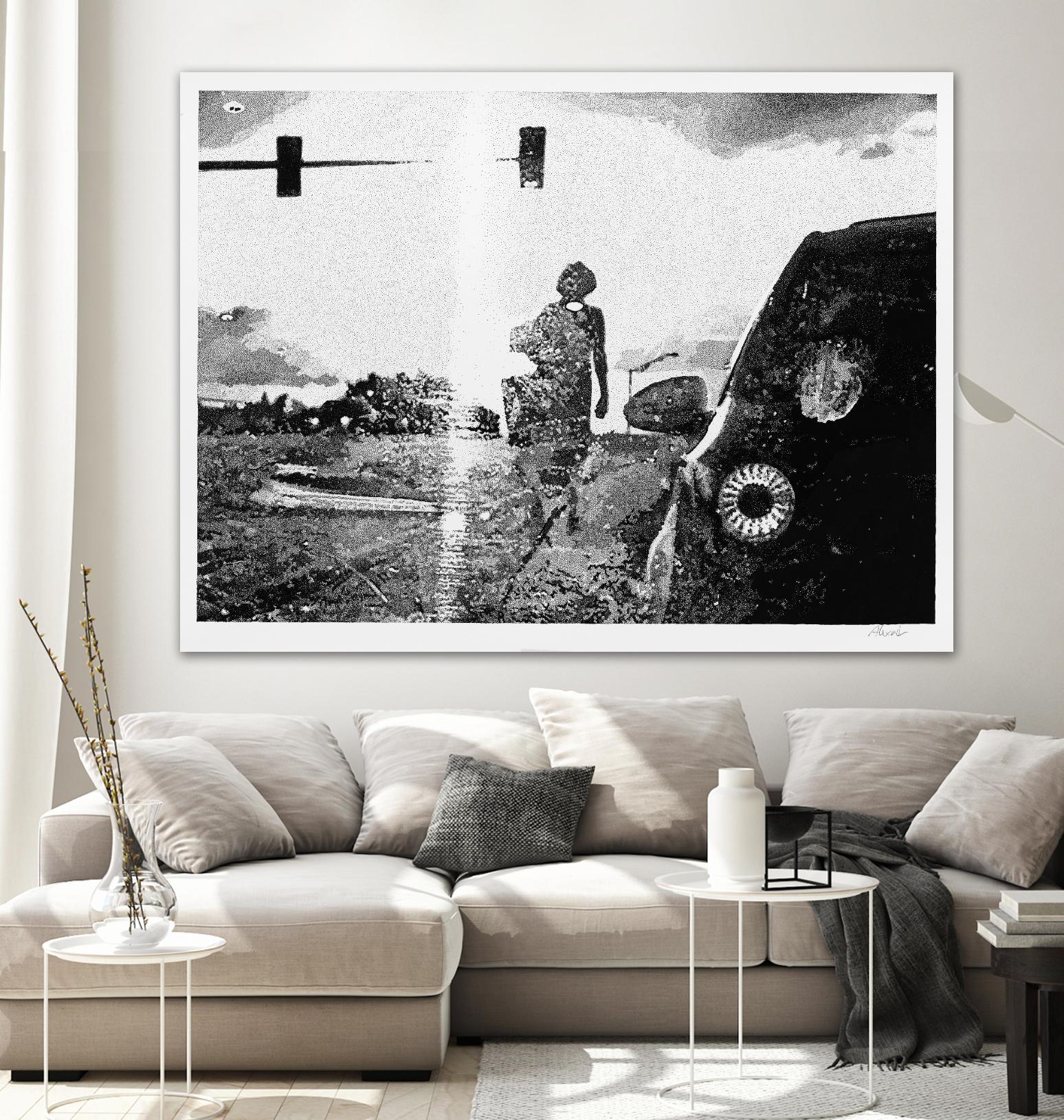 Helen 2014 Median by Gill Alexander on GIANT ART - white men and women