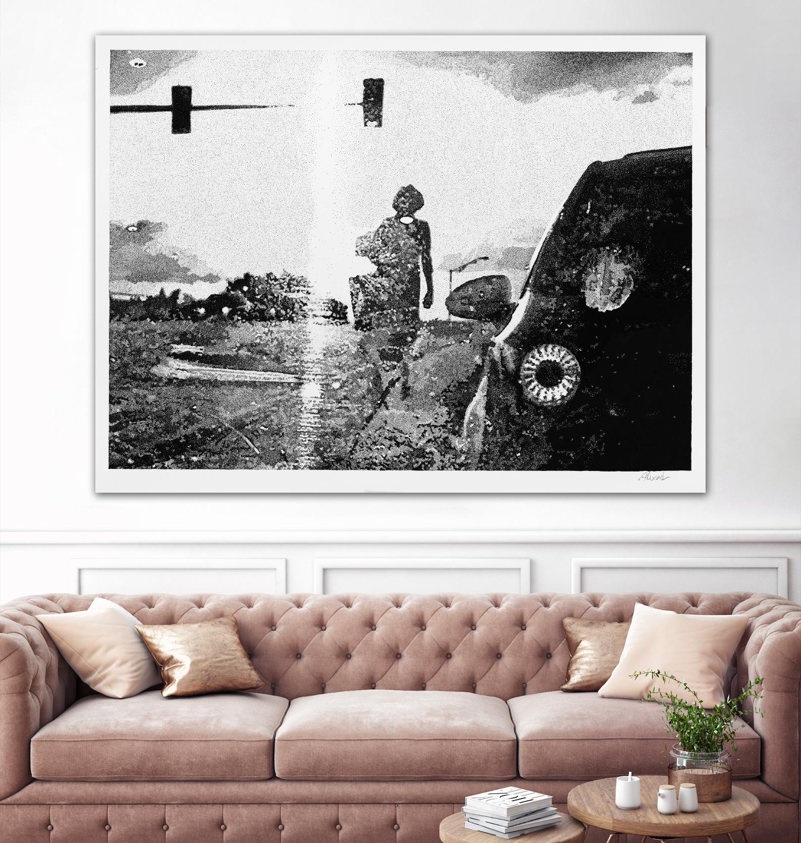 Helen 2014 Median by Gill Alexander on GIANT ART - white men and women