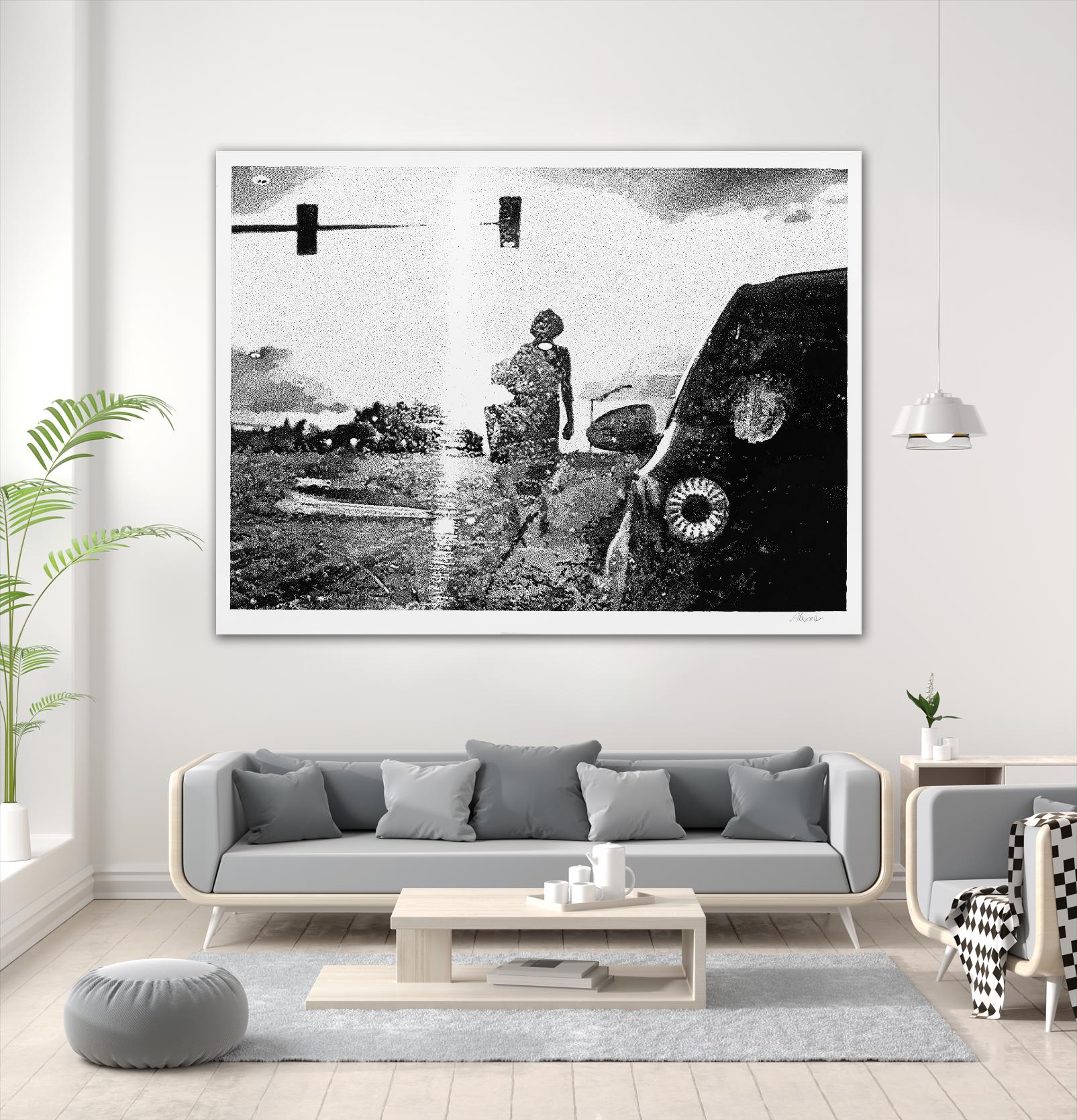 Helen 2014 Median by Gill Alexander on GIANT ART - white men and women