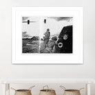 Helen 2014 Median by Gill Alexander on GIANT ART - white black & white