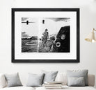 Helen 2014 Median by Gill Alexander on GIANT ART - white black & white