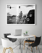 Helen 2014 Median by Gill Alexander on GIANT ART - white black & white