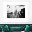 Helen 2014 Median by Gill Alexander on GIANT ART - white black & white