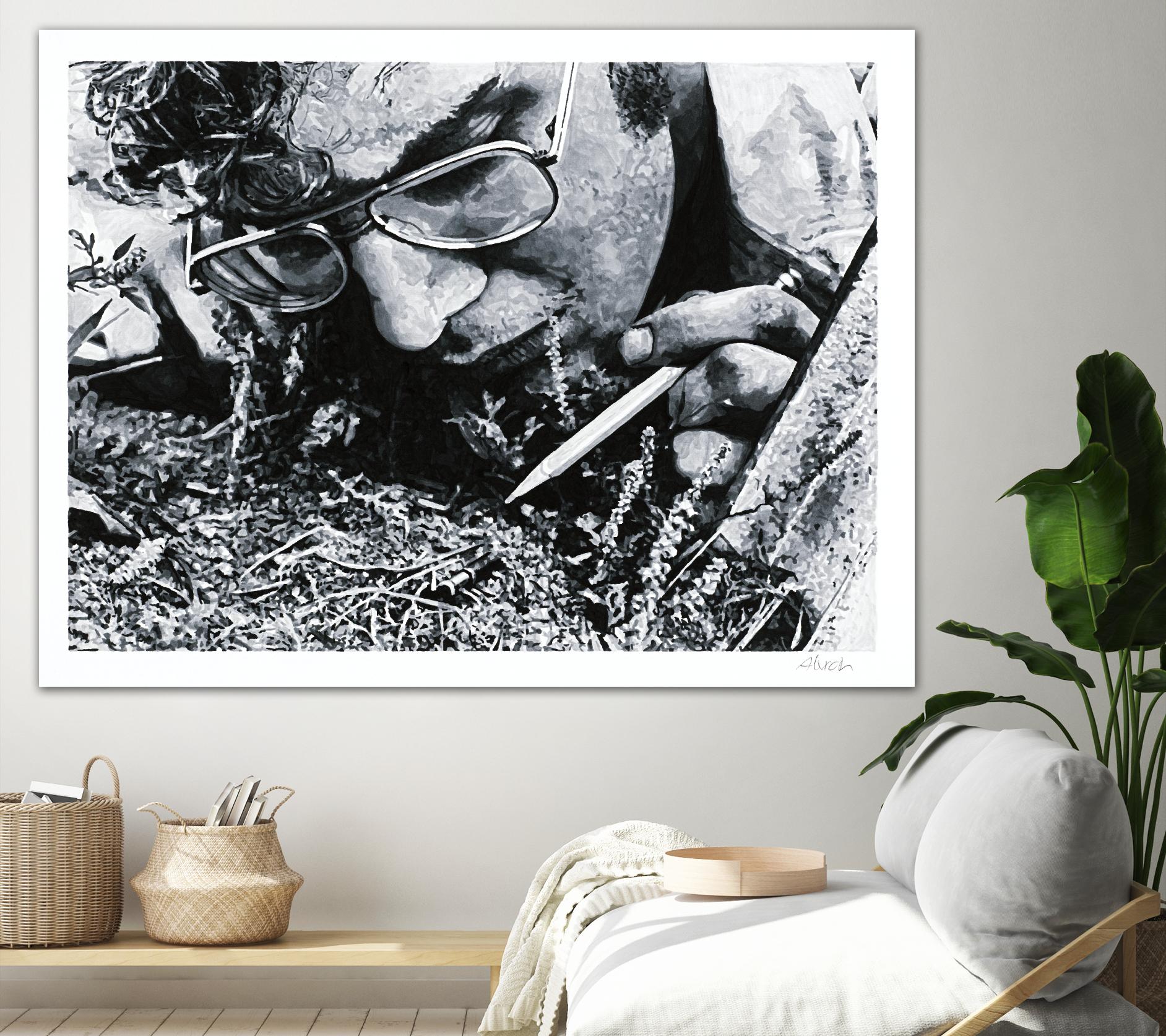 In Situ by Gill Alexander on GIANT ART - white men and women