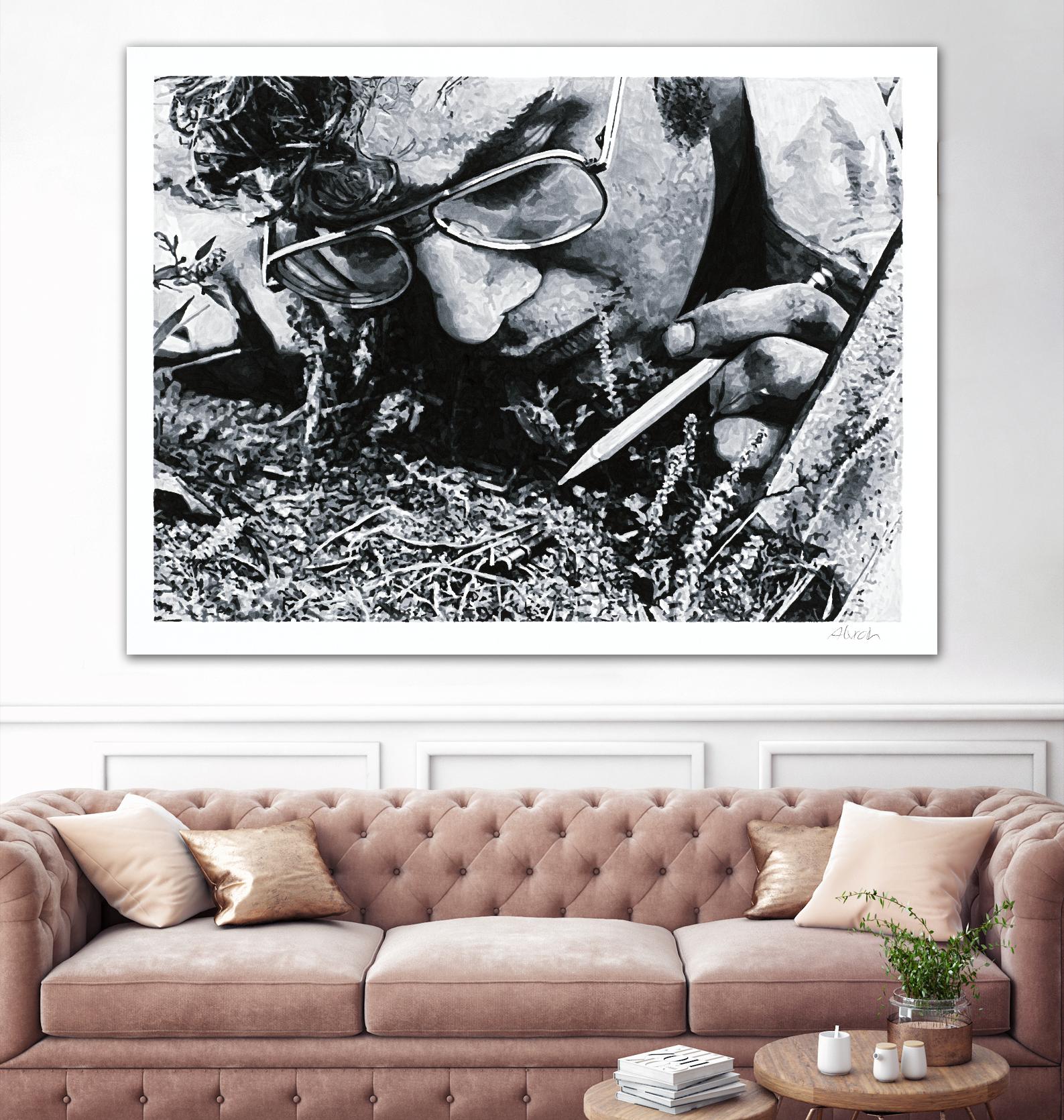 In Situ by Gill Alexander on GIANT ART - white men and women