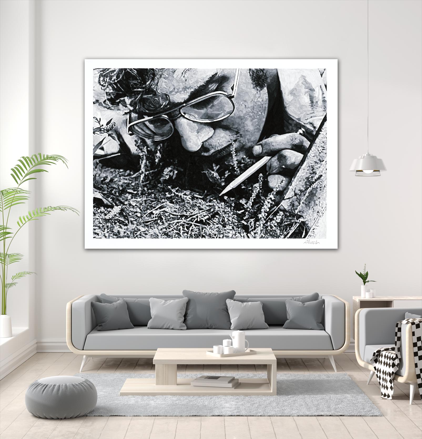 In Situ by Gill Alexander on GIANT ART - white men and women