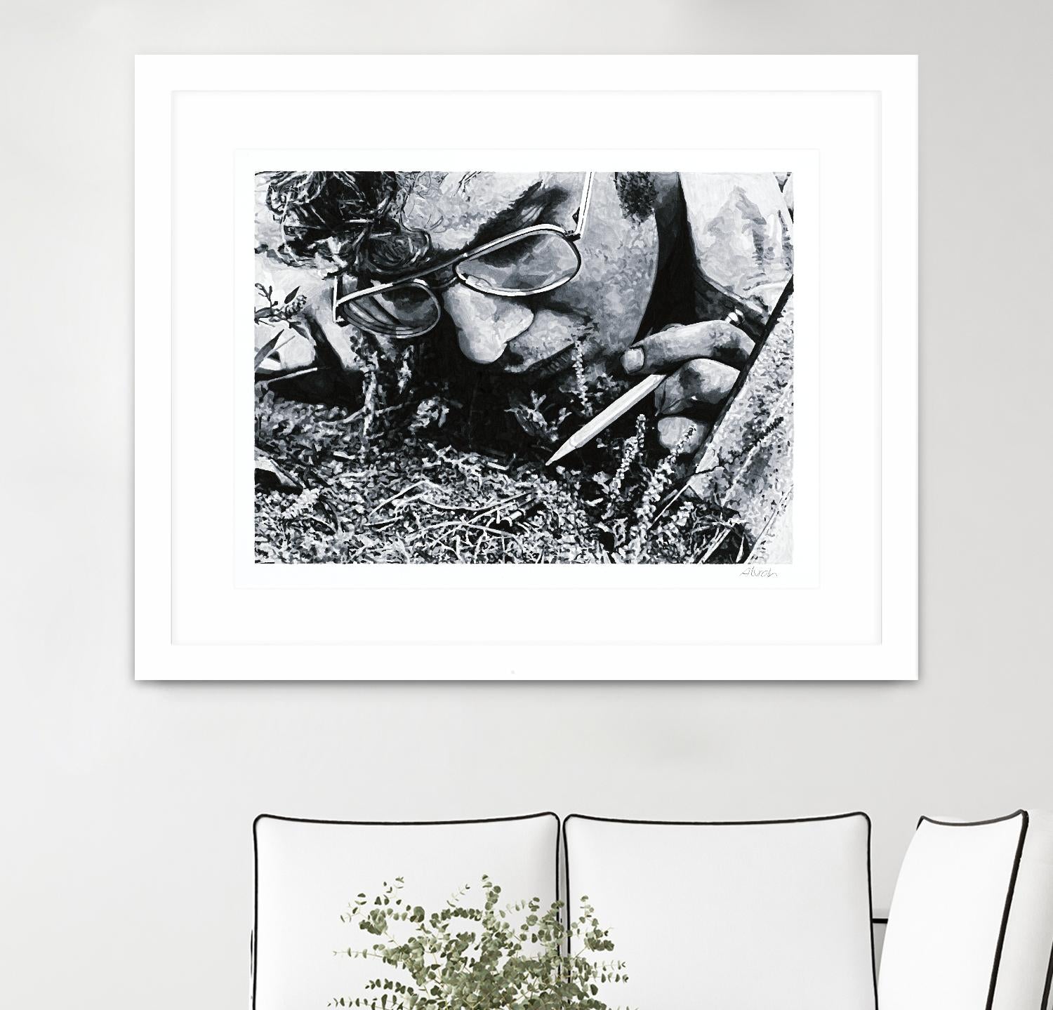 In Situ by Gill Alexander on GIANT ART - white black & white homme