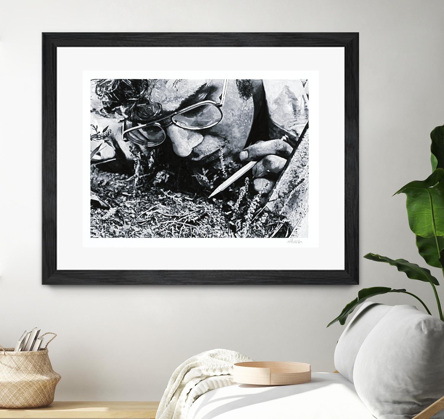 In Situ by Gill Alexander on GIANT ART - white black & white homme