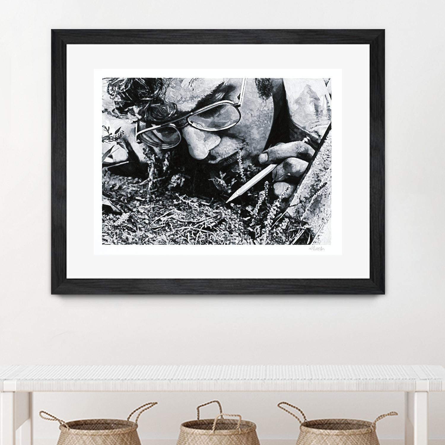 In Situ by Gill Alexander on GIANT ART - white black & white homme