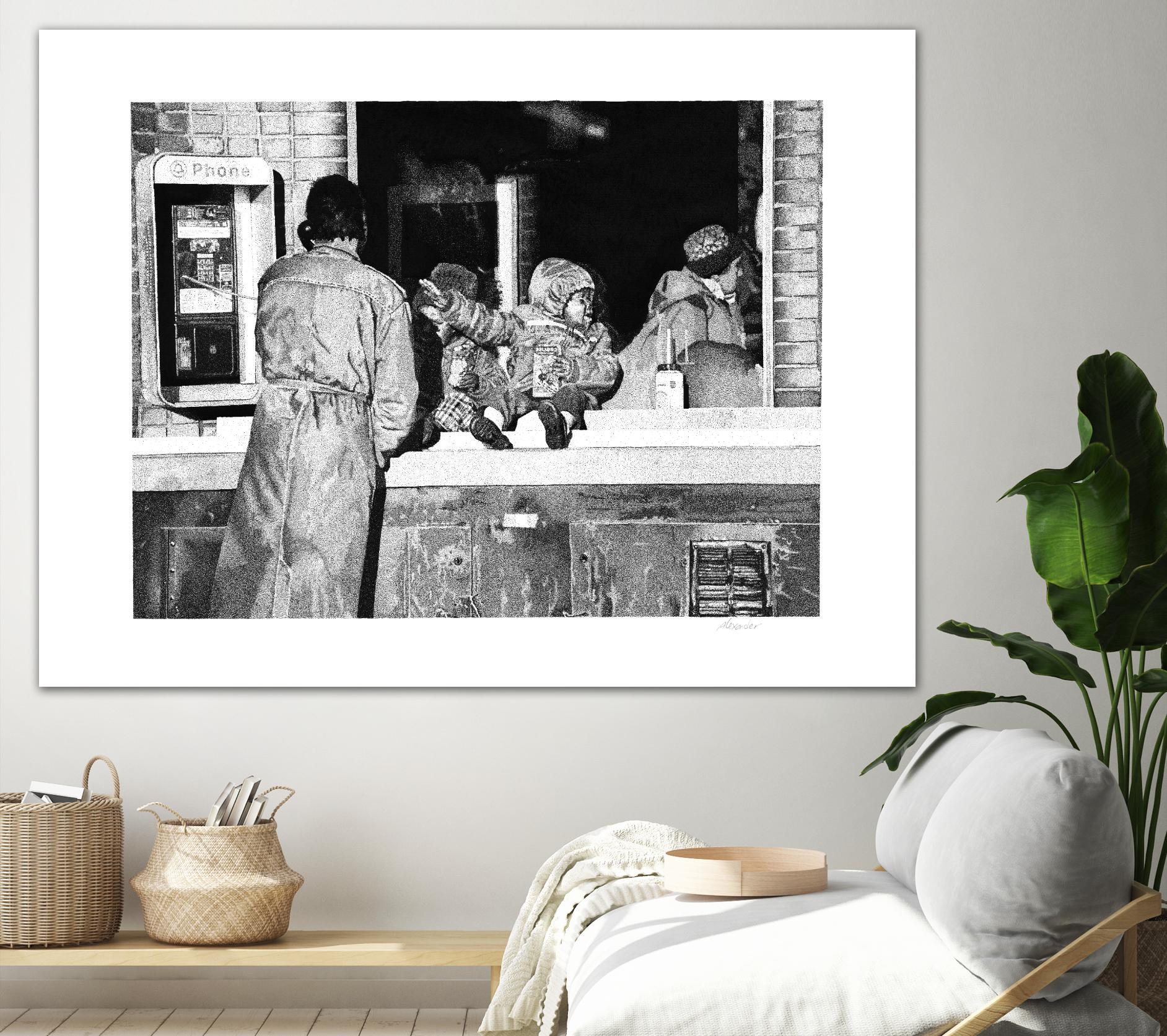 McDonaldland Cookies by Gill Alexander on GIANT ART - white men and women