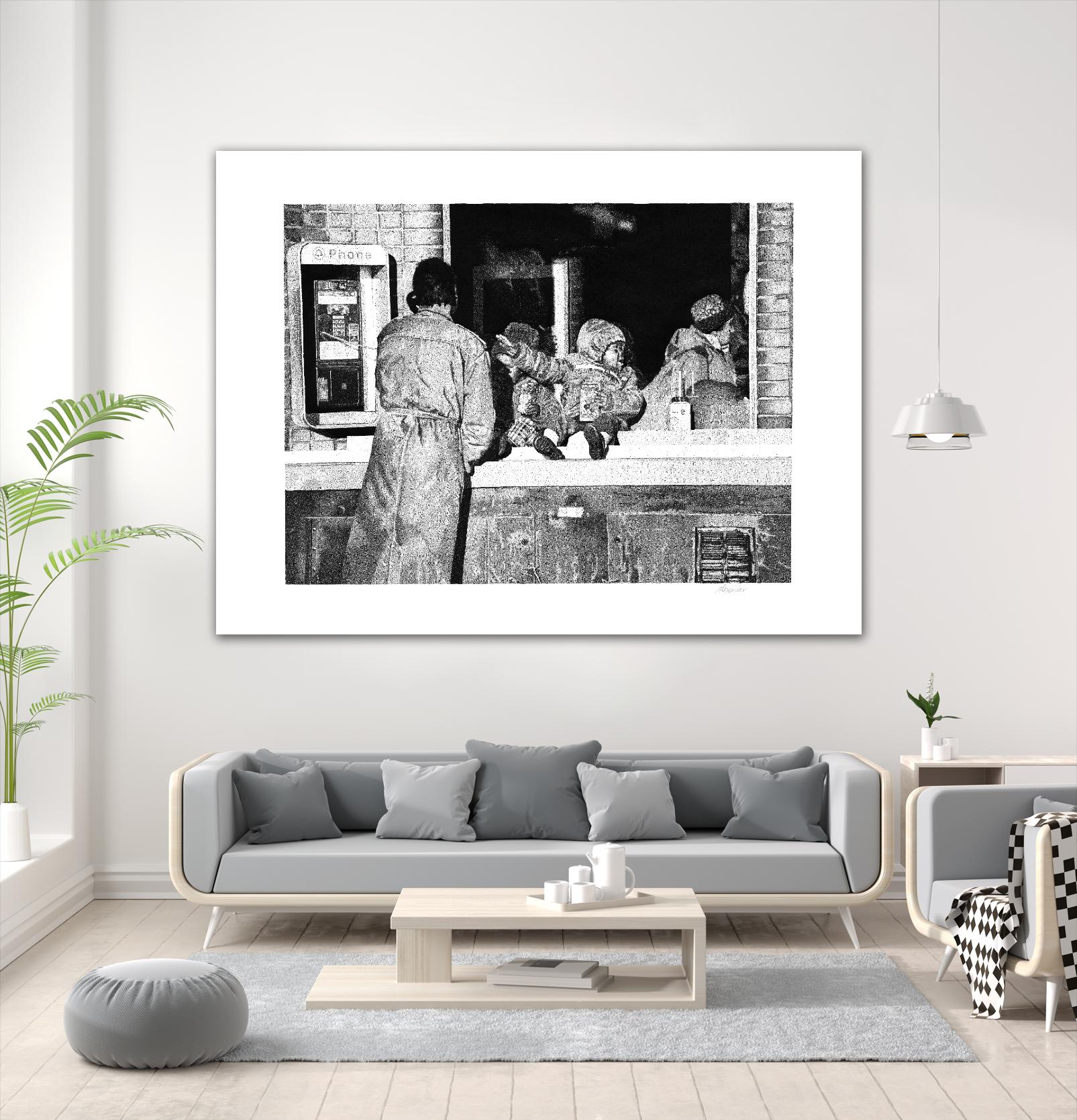 McDonaldland Cookies by Gill Alexander on GIANT ART - white men and women