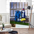 Morning Morlenbach by Gill Alexander on GIANT ART - yellow men and women