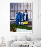 Morning Morlenbach by Gill Alexander on GIANT ART - yellow men and women