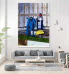 Morning Morlenbach by Gill Alexander on GIANT ART - yellow men and women