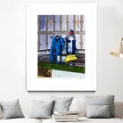 Morning Morlenbach by Gill Alexander on GIANT ART - blue figurative évier