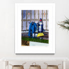 Morning Morlenbach by Gill Alexander on GIANT ART - blue figurative évier