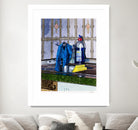 Morning Morlenbach by Gill Alexander on GIANT ART - blue figurative évier