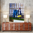 Morning Morlenbach by Gill Alexander on GIANT ART - blue figurative évier